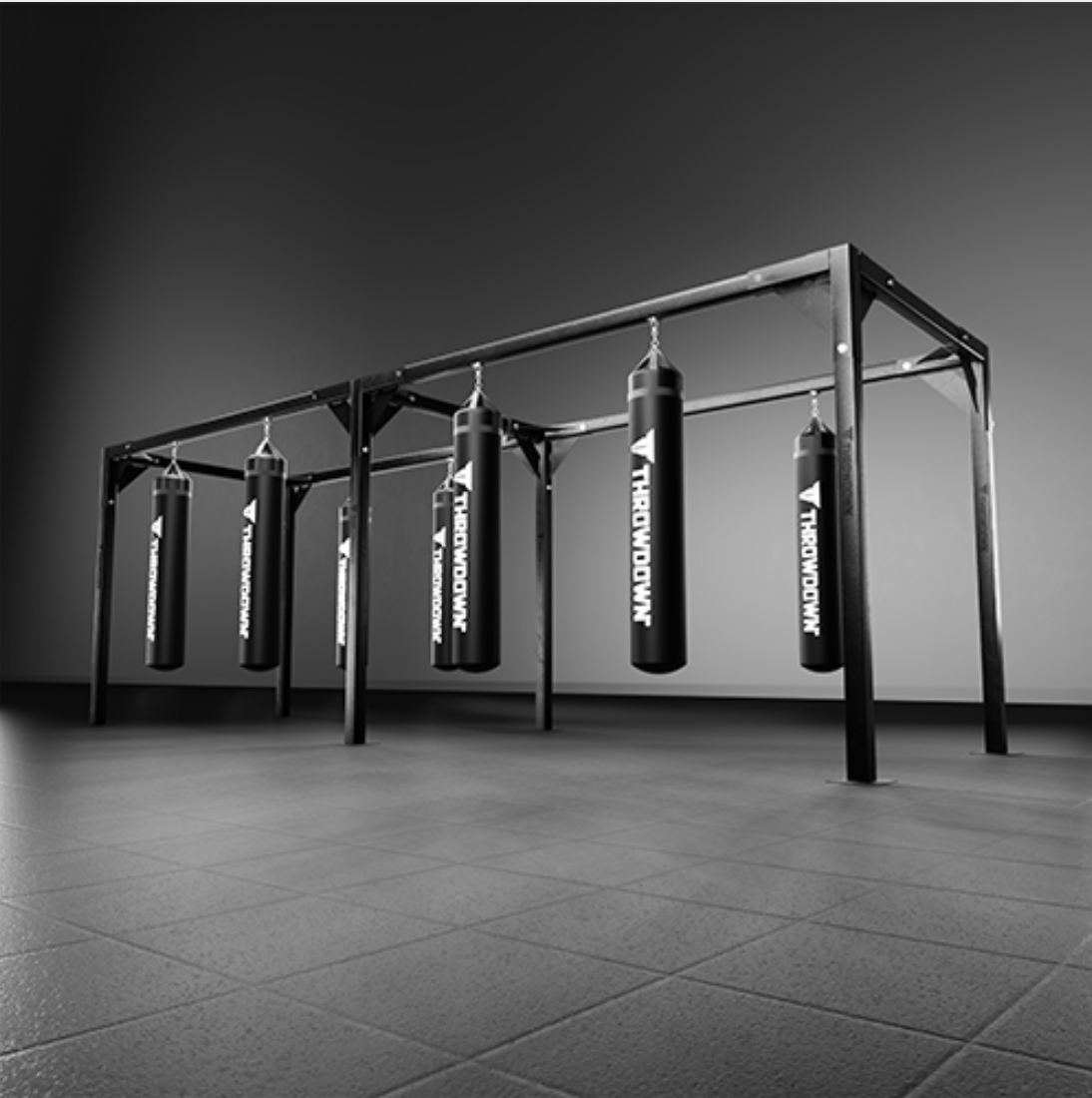 6 X 24 FREESTANDING BAG RACK - Pacifico Studio